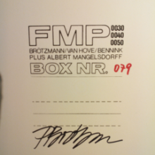 BROTZMANN-VAN-HOVE-BENNINK-ALBERT-MANGELSDORFF–FMP-Box-CIEN-FUEGOS-LP-Box-TROST